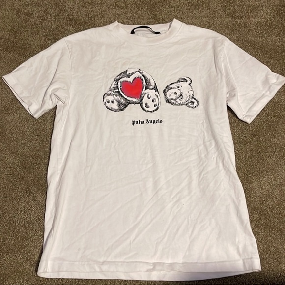 Palm Angels Bear In Love Oversized Tee